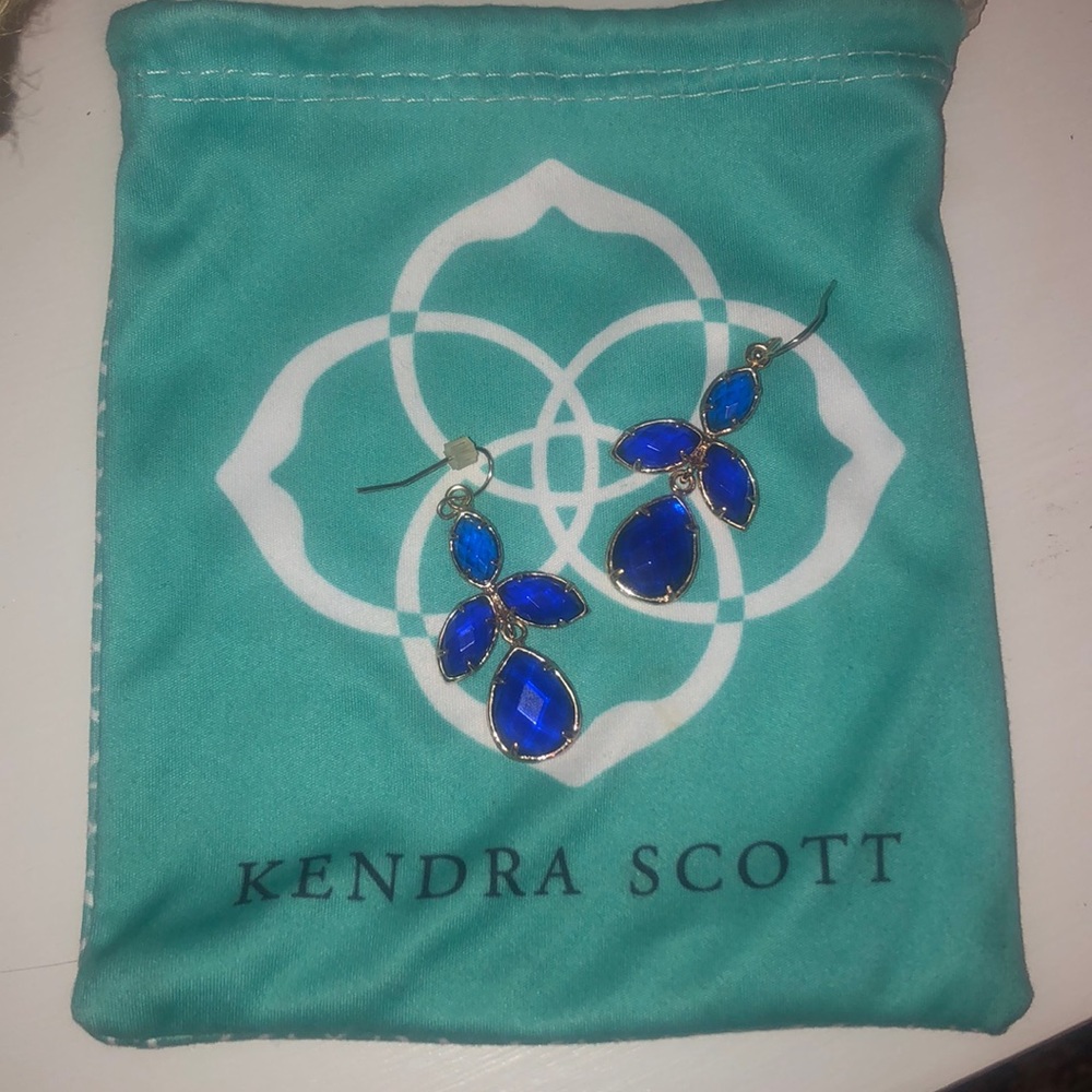 Dark blue Kendra Scott earrings